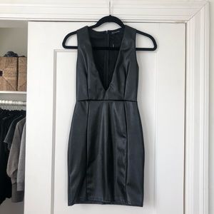 PrettyLittleThing Black Bodycon Dress